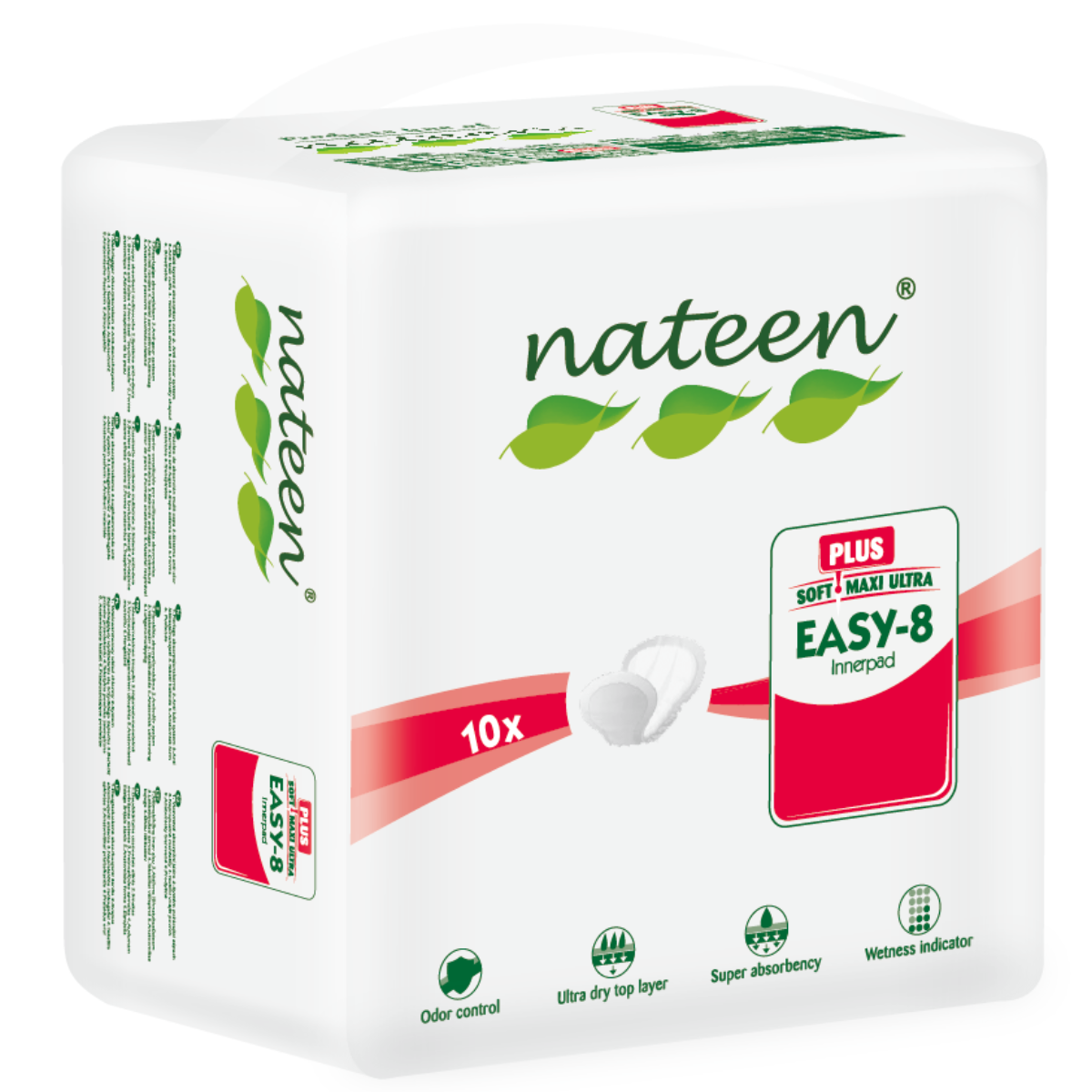 SAMPLE | Nateen Easy-8 unisex pads range