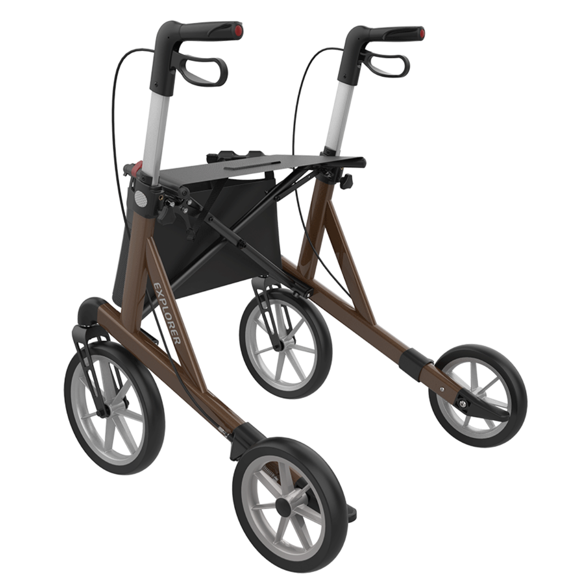 Explorer bariatric outdoor rollator by Rehasense