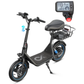 Gyroor C1 Plus Seated Electric Scooter with baskets