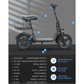 Gyroor C1 Plus Seated Electric Scooter with baskets