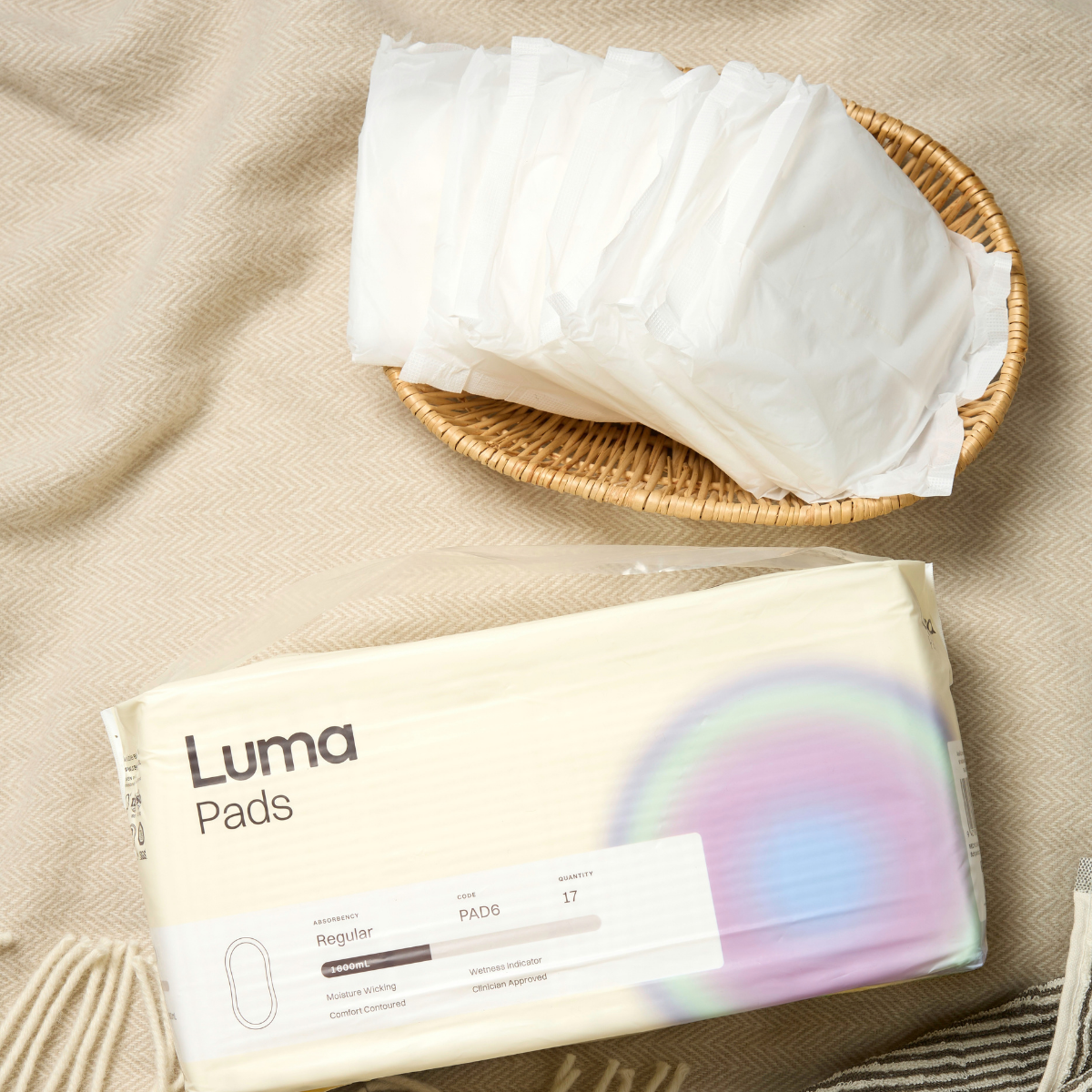 Luma 800 ml unisex pads