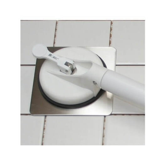 Self adhesive stainless plate to attach Mobeli Roth rail