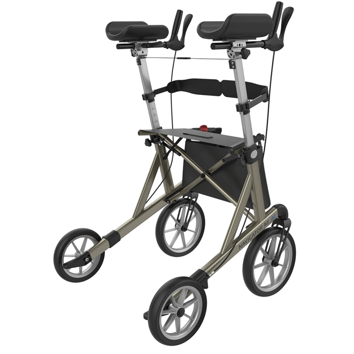 Navigator Air swivel forearm support Outdoor Arthritis Rollator by Rehasense