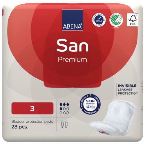 SAMPLE | Abena San Premium unisex pads range