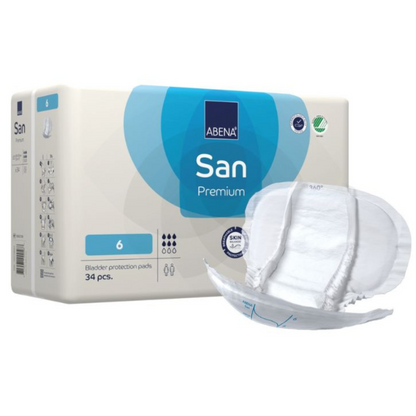 SAMPLE | Abena San Premium unisex pads range