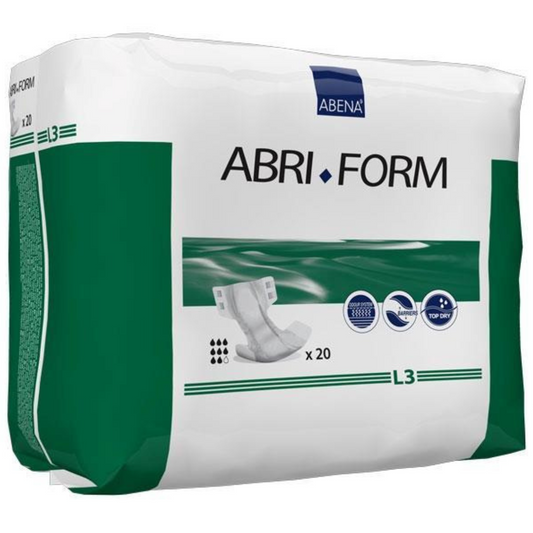 Abena Abri-Form L3 Comfort 3300 ml large unisex briefs (adult diapers)