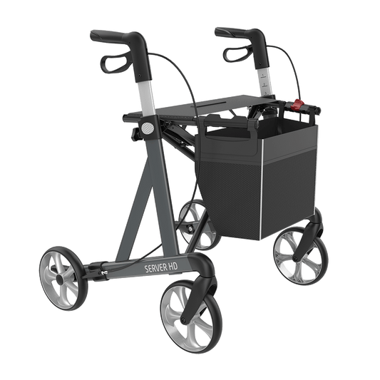Server heavy duty bariatric rollator Large by Rehasense