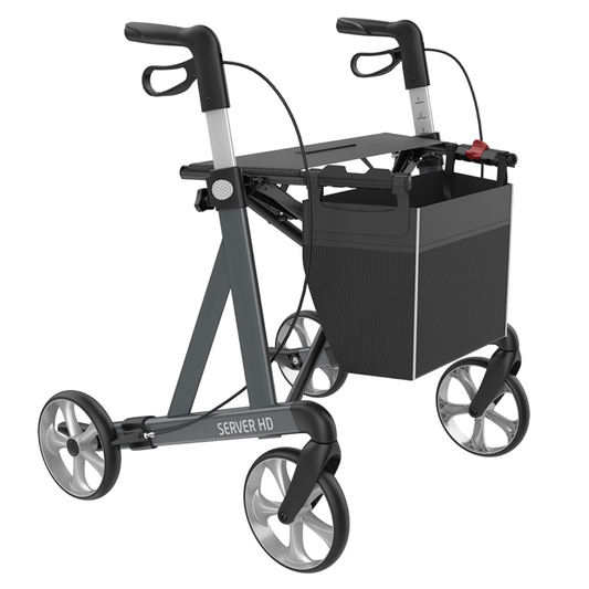 Server heavy duty bariatric rollator Large by Rehasense