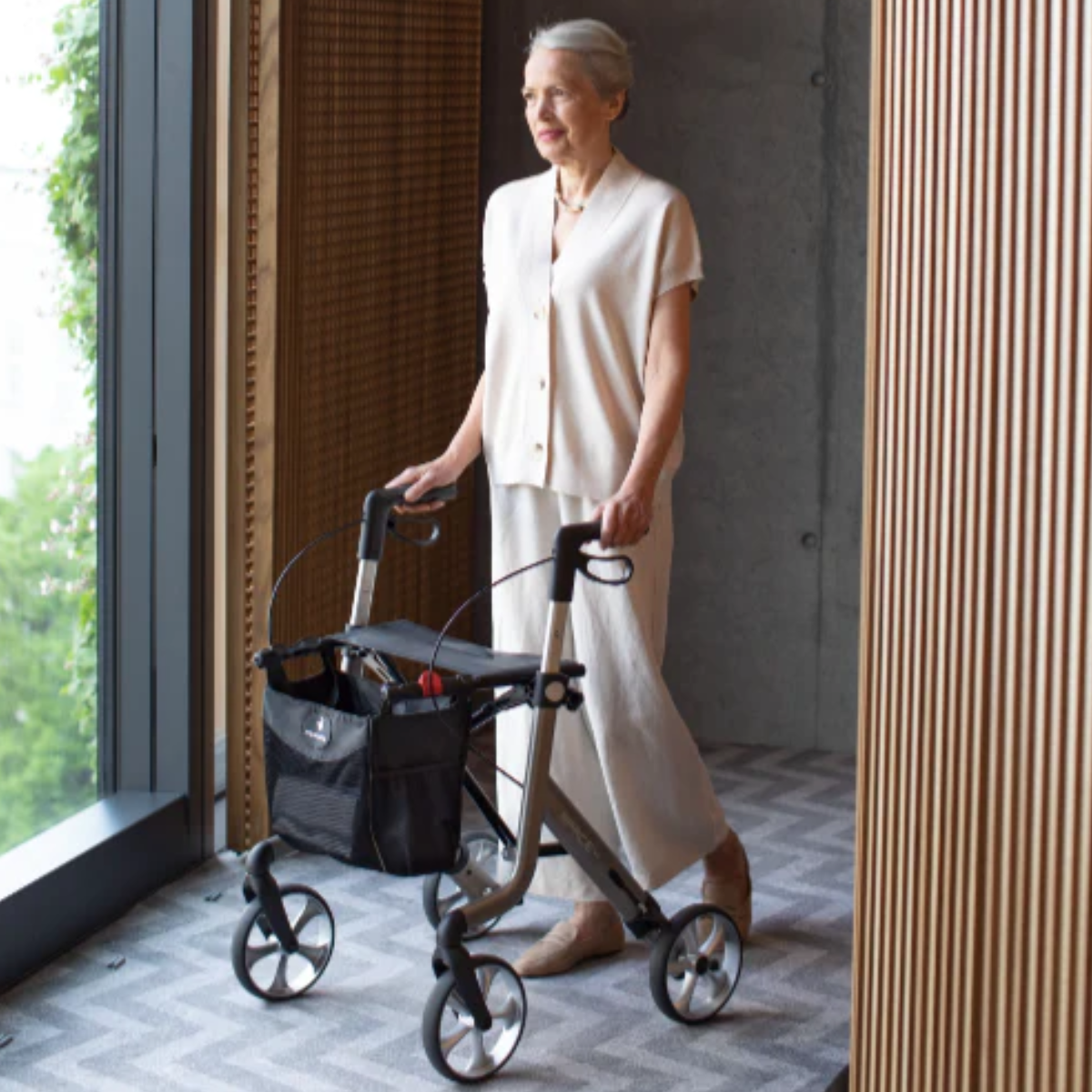 Space LX Rollator | Lightweight Aluminium | Walker and Walking Frames ...