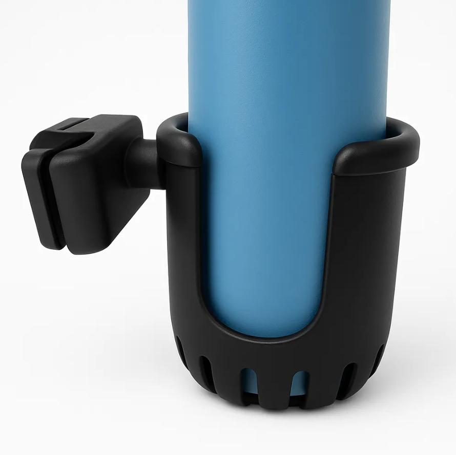 Cup/bottle holder for rollators and wheelchairs - Rehasense