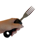 Adaptive easy grip cutlery set