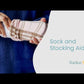 Stocking and sock aid