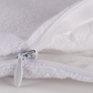 Towelling pillow protector