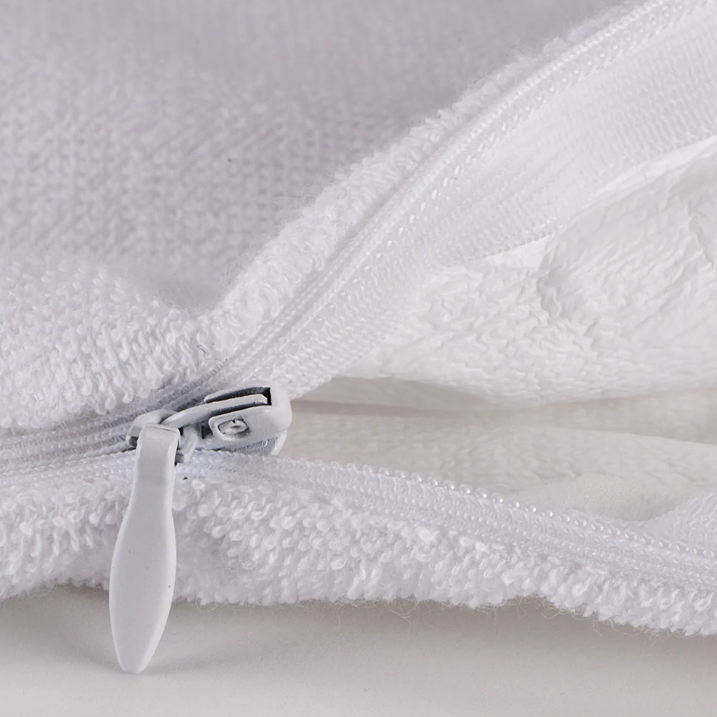 Towelling pillow protector