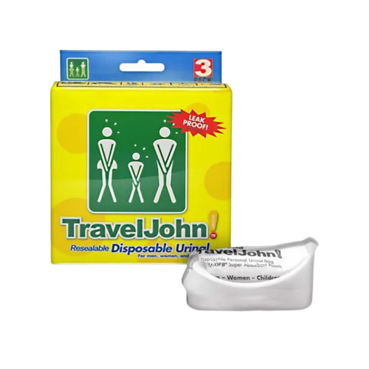 Travel John Disposable unisex urinal - box of 3