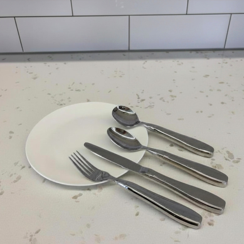 set of weighted cutlery