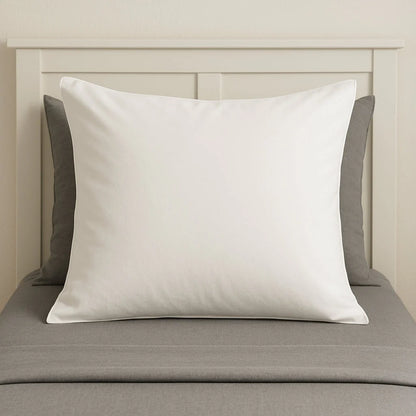 White pillow protector to suit Euro pillow