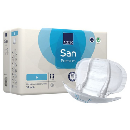 Abena San 6 Premium 1600 ml unisex pads