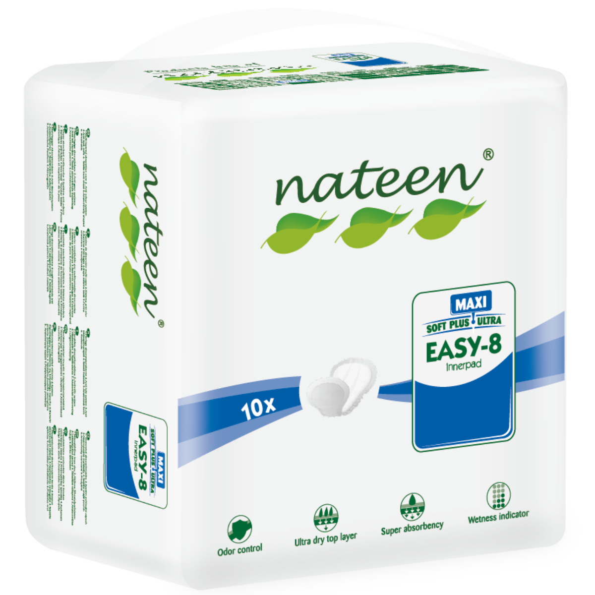 Nateen Easy-8 Maxi 2450 ml unisex pads