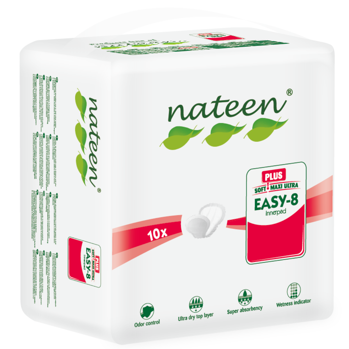 Nateen Easy-8 Plus 1700 ml unisex pads