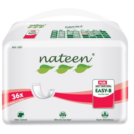 Nateen unisex booster pads 1000 ml large