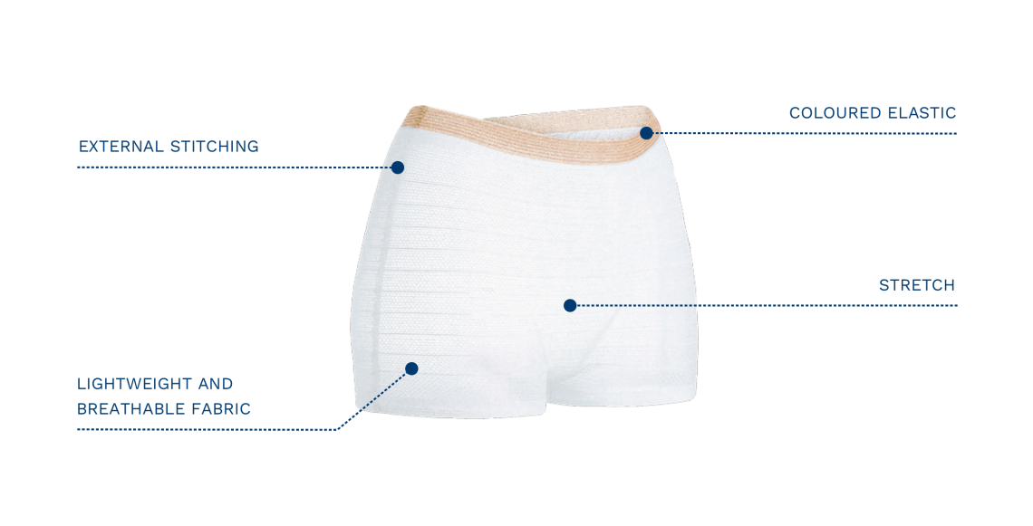 Santex Ergosan Mesh Pants | Fixation Underwear for Pads | Incontinence Products | Radius Shop | NZ