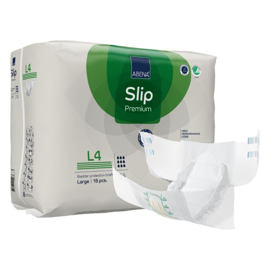 SAMPLE | Abena Slip Premium unisex briefs (adult diapers) Range #4