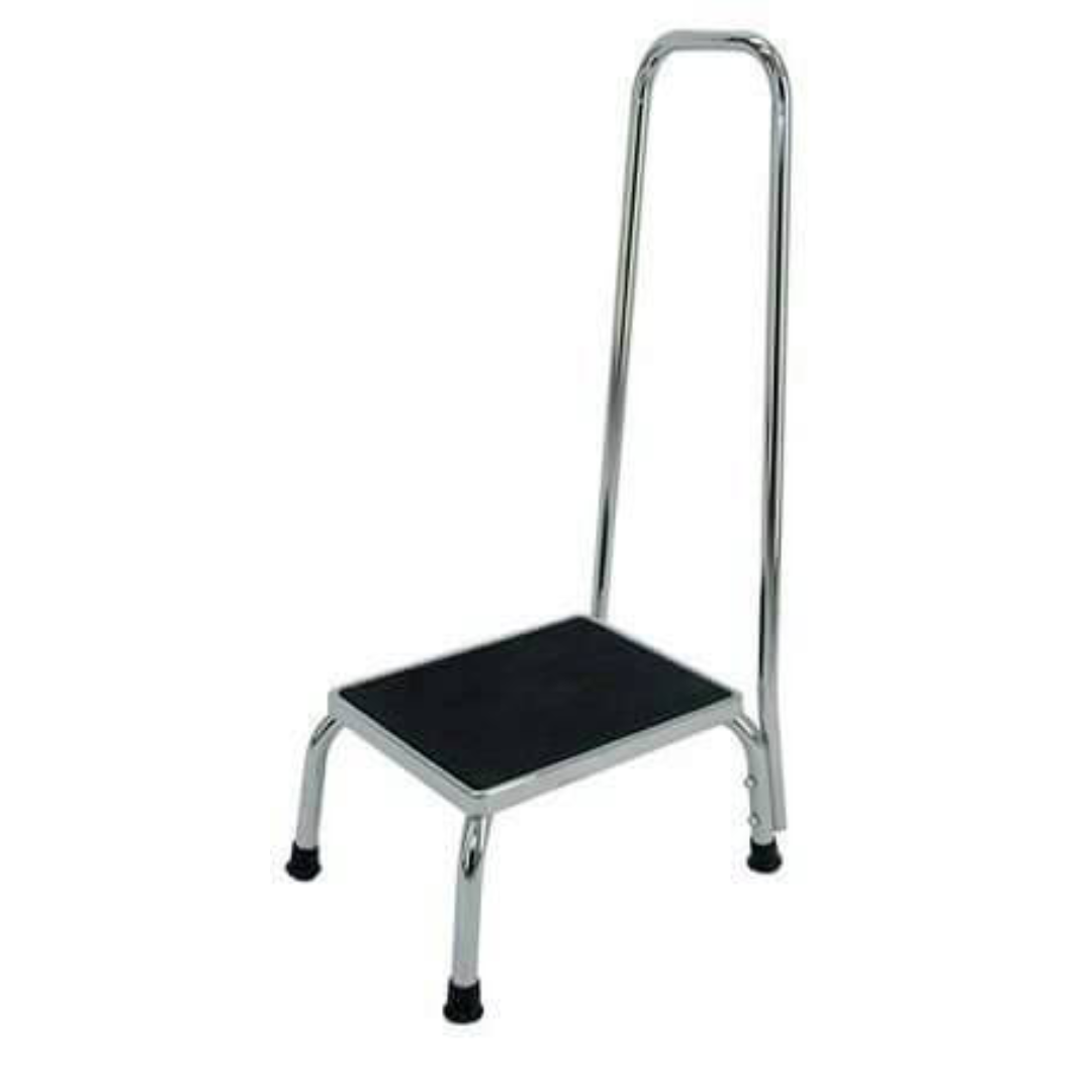 Step stool with handrail